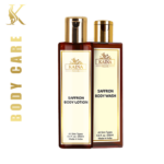 Saffron Body Wash And Body Lotion